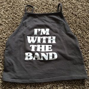 LA Hearts summer crop Top size Extra Small